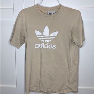 Adidas T-Shirt in Beige